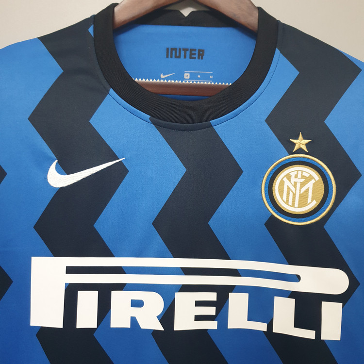 Inter Milan 20-21 Home Blue Soccer Jersey Football Shirt - Click Image to Close
